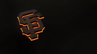 Black orange logo background stripe - dark background free wallpaper for desktop