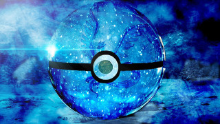 Blue black ball stripe background - ball free wallpaper