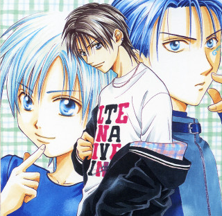 Anime characters blue eyes white - the camera free wallpaper