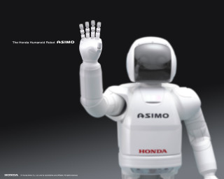 Robot hand up black background - a white background behind free wallpaper