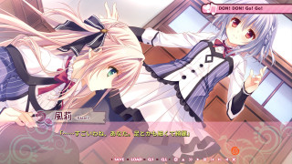 Anime girls pink background ribbon - a pink ribbon free wallpaper