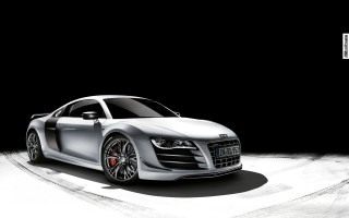 Silver sports car black white 5 - a shadow free wallpaper