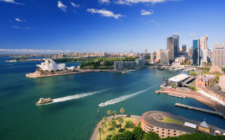 Boat city harbor water traveling - elizabeth durack free wallpaper