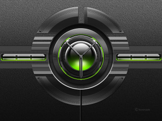 Black green wallpaper circular design - circular free wallpaper