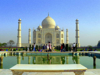 People fountain building white dome - a digital rendering free wallpaper