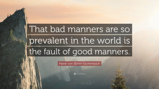 Fault good manners bad manners - character free wallpaper