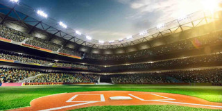 Baseball field crowd watching middle - a crowd of people watching free wallpaper