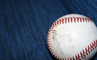 Baseball signed blue cloth cedric - a childs drawing free wallpaper