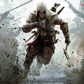 Man white outfit running swords - boleslaw cybi free wallpaper
