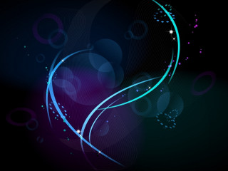 Blue purple abstract background circles - circle free wallpaper