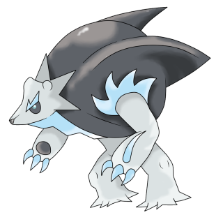 Cartoon character black white blue 2 - ice free wallpaper