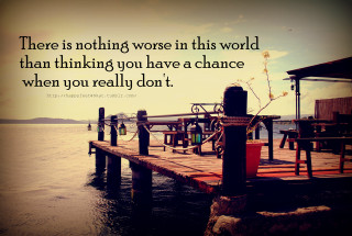 Dock quote cynical realism evening - real free wallpaper