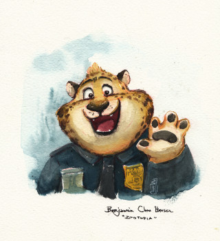 Cartoon animal big smile paws - benjamin marra free wallpaper