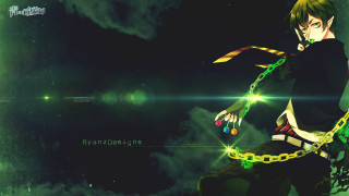 Man chain green light shining - a green light free wallpaper