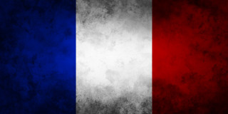 Red white blue flag blue 2 - the bottom of the flag free wallpaper