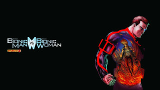 Man suit red blue shirt - biomechanical free wallpaper
