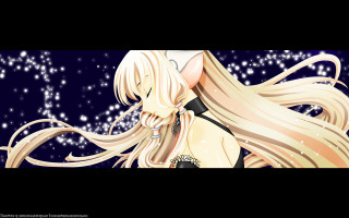 Blonde haired girl long hair - a black shirt free wallpaper