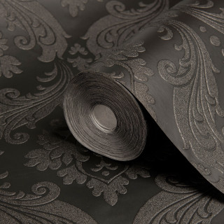 Black paper design roll side - the side of it free wallpaper