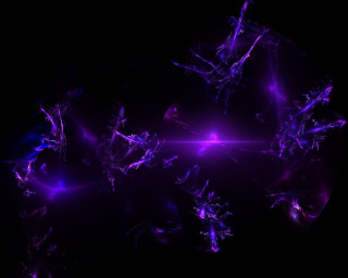 Purple star glow electricity magic - digital free wallpaper for desktop
