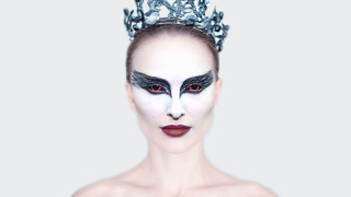 Woman white face black makeup - black makeup free wallpaper