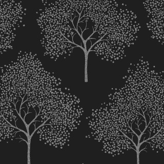 Black white tree wallpaper dots 2 - branch free wallpaper