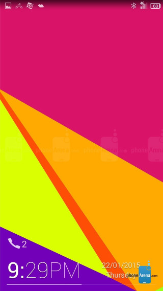 Colorful poster phone clock screen - the screen free wallpaper