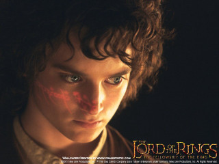 Young man blue eyes brown - lord of the rings free wallpaper
