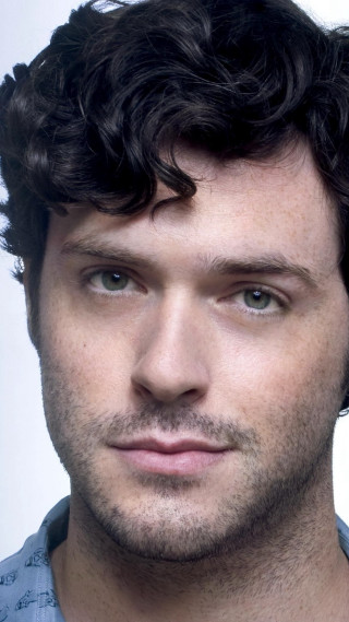 Man curly hair blue shirt 3 - benoit b. mandelbrot free wallpaper