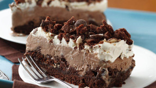 Cake plate fork side fork - decadent free wallpaper