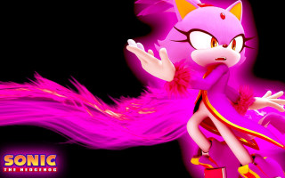 Pink cat longhair dress sonic - a sonic free wallpaper