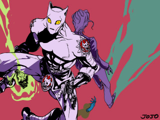 Cat woman cat mask cat - her head and a cat tail free wallpaper