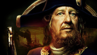 Man hat sword pirate ship - a painting of a man free wallpaper