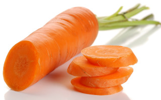 Carrot cut carrots white surface - a white surface free wallpaper
