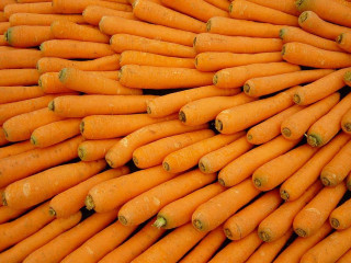Carrots pile table top green - boetius adamsz bolswert free wallpaper