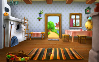 Room table interior furniture lighting 5 - a kitchen free wallpaper