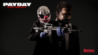 Man gun clown mask another - serial free wallpaper for desktop