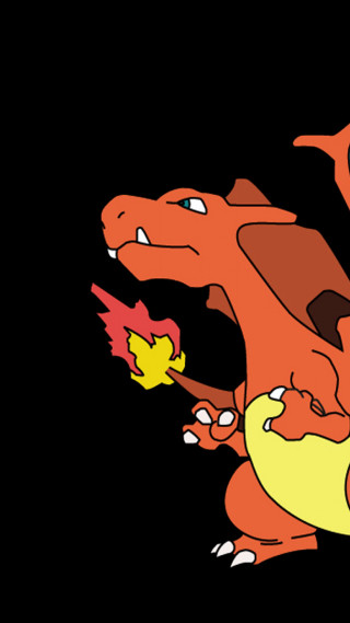 Cartoon dragon fire extinguisher black - its hand free wallpaper