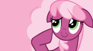 Pink pony face cherful vector - a pink pony free wallpaper