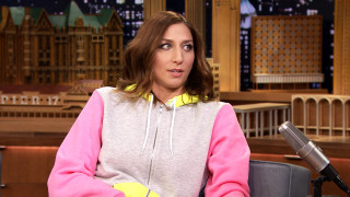 Woman pink grey hoodie microphone - anna hotchkis free wallpaper