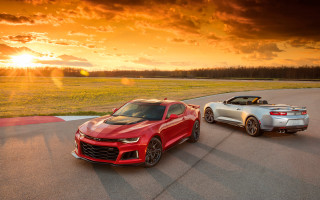 Cars driving track sunset sunrise - the other free wallpaper