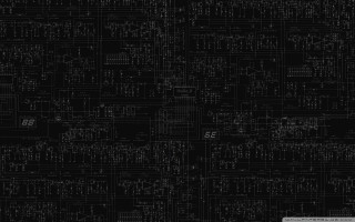 Black white photo computer screen - complexity free wallpaper