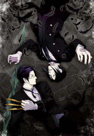 Suits hands air knife ground - two person free wallpaper