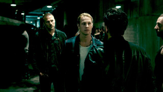 Men group dark room middle - christopher wood free wallpaper