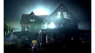 Person house night light roof - symbolism free wallpaper