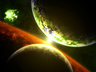 Planet star background bright light 3 - a. hardy free wallpaper