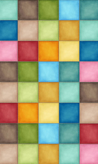 Colorful tile pattern squares diagonal - diagonal free wallpaper