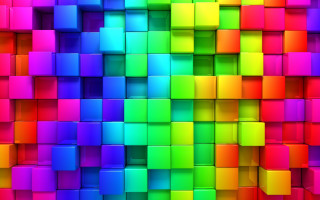 Colorful background squares different colors 4 - different color free wallpaper