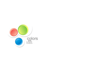 White background colorful logo colors - a colorful logo free wallpaper