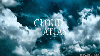 Cloudy sky cloud atlas white - blue background free wallpaper