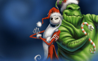 Gothic christmas santa ghost reindeer - pixar and disney animation free wallpaper